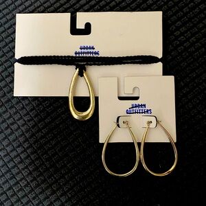 NEW Urban Outfitters Silver Jewelry Set